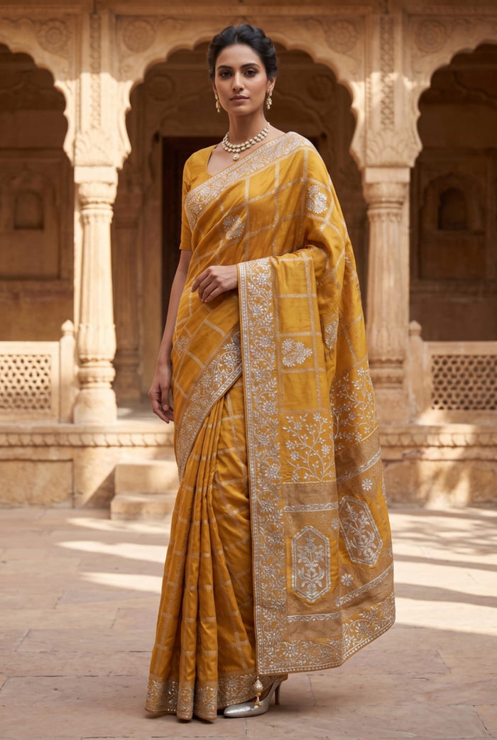 Banarasi Mashru Silk Saree