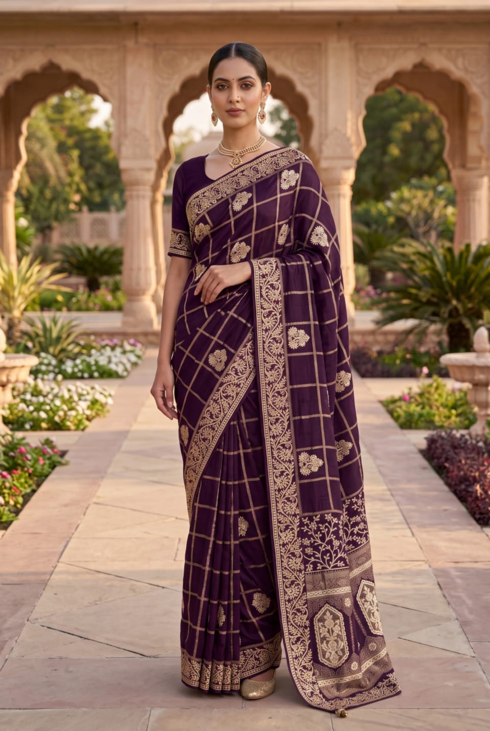 Bandhani Silk Saree
